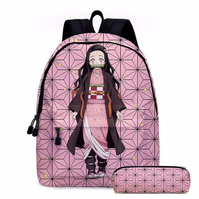 Mochila Anime Kimetsu No Yaiba Kamado Nezuko para estudiantes