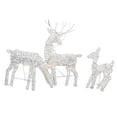 thumbnail image 1 of Metal Iluminado Navidad Ciervo Estaca Luz Brillante Intermitente Elk Jardín Decoraciones Familia de ciervos Conjunto 3 Renos para decoraciones Colco Estaca de ciervo, 1 of 7