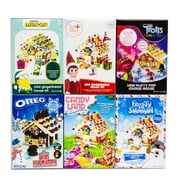 Mini Gingerbread Holiday House Kits - Amazing Variety Pack - Pre-baked - 6 Kits