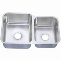Dawn® Undermount Double Bowl Sink (Small Bowl on Right)
