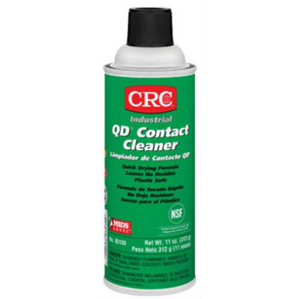 CRC 03130 QD Industrial Contact Cleaner, 11 Oz