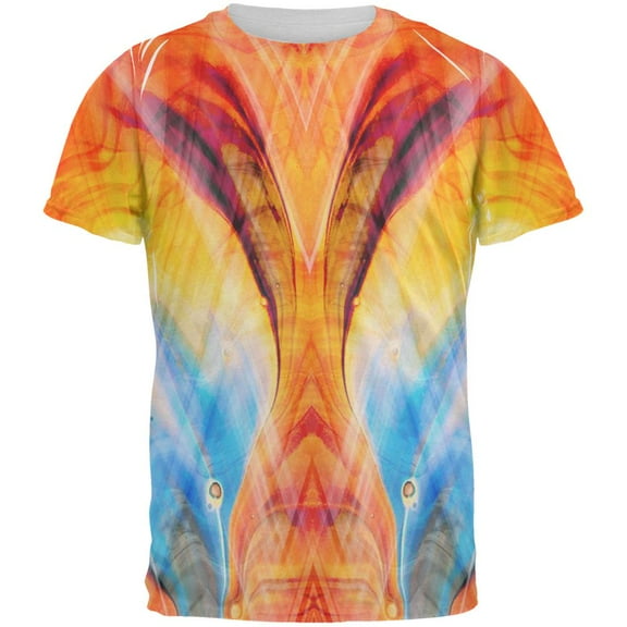 Explore Strange New Worlds All Over Mens T Shirt Multi SM