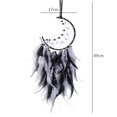 thumbnail image 2 of Dreamcatcher Net Pearl Feather Room Wind Chimes colgante para ventanas del hogar (negro) Ehuebsd Libre de BPA, 2 of 6