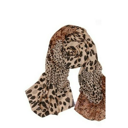 Ibeauty(TM) New For Women Fashion Printing Shawl Scarf Wrap Leopard, The pattern scarf's long is about: 160-170cm. The belt knit cap size is about:.., By