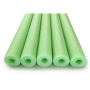 Oodles of Noodles Deluxe Foam Pool Swim Noodles - 5 Pack Lime Green