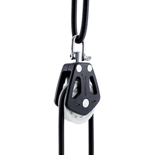 Ruedas Giratorias Ruedas Giratorias Deportes Acuáticos Polea de corredor de cuerda giratoria de Pilates con cojinete de carga de una sola rueda universal (2)
