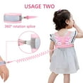 thumbnail image 3 of Accmor 3 in 1 Toddler Harness Safety Leashes + Anti Lost Wrist Link, Kids Harness Children Leash for Girls, Child Anti Lost Leash Baby Cute Safety Harness Belt Strap Hold Kids Close While Walking, 3 of 6