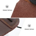 thumbnail image 4 of 1Pc Leather Archery Finger Tab Durable Practical Brown Archery Finger Tab Archery Accessories, 4 of 6