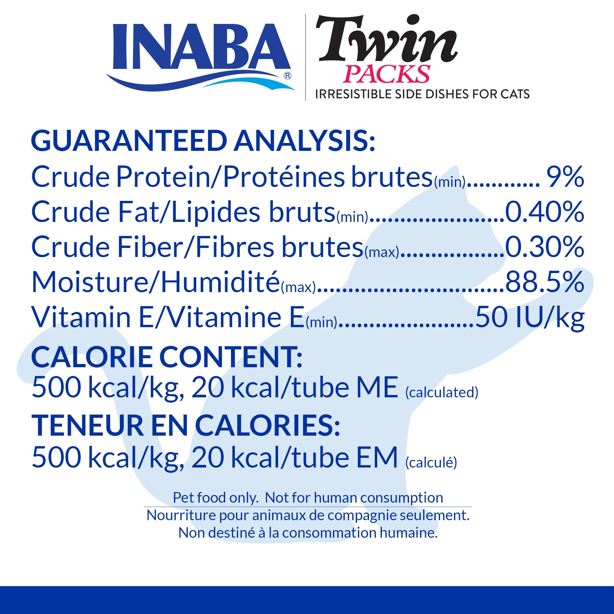 INABA Twin-Packs for Cats, Chicken/Gelée Topper, 1.4 oz/srv, 16 srvs, Chicken in Chicken Broth