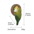 thumbnail image 3 of Xihbxyly Escultura de Resina de Búho, Bonita Decoración Colgante para Árbol, Arte de Pared de Jardín Realista, Fácil de Instalar, para Uso En Interiores y Exteriores, Duradera y Ligera, Perfecta para, 3 of 7