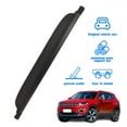 thumbnail image 3 of Fit Jeep Compass Patriot 2007-2016 Retractable Cargo Cover for 2007 2008 2009 2010 2011 2012 2013 2014 2015 2016 Jeep Patriot Compass SUV Accessory Black Rear Trunk Security Shade Cover, 3 of 8