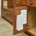 thumbnail image 4 of Rev-A-Shelf Undersink Door Mount Towel Bar, 2 Pack, Chrome, 4 of 6