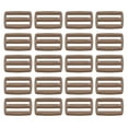 thumbnail image 1 of Unique Bargains Olive Green Tri-Glide Slide Buckles Webbing Strap Fastener (100 Pack), 1 of 5