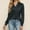 Black, variant on Women's Blouses Dressy Casual Satin Silk Long Sleeve Business Work Shirts Trendy Lightweight V Neck Casual Tunic Shirts,L,Navy