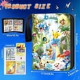 thumbnail image 5 of KENDINHF Trading Card Collection Book Portable Premium PU Leather 400 Pocket Green 24 x 18 cm, 5 of 7