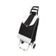 thumbnail image 4 of Carrito de Compras Plegable Zulema Portátil para Comestibles Negro, 4 of 8