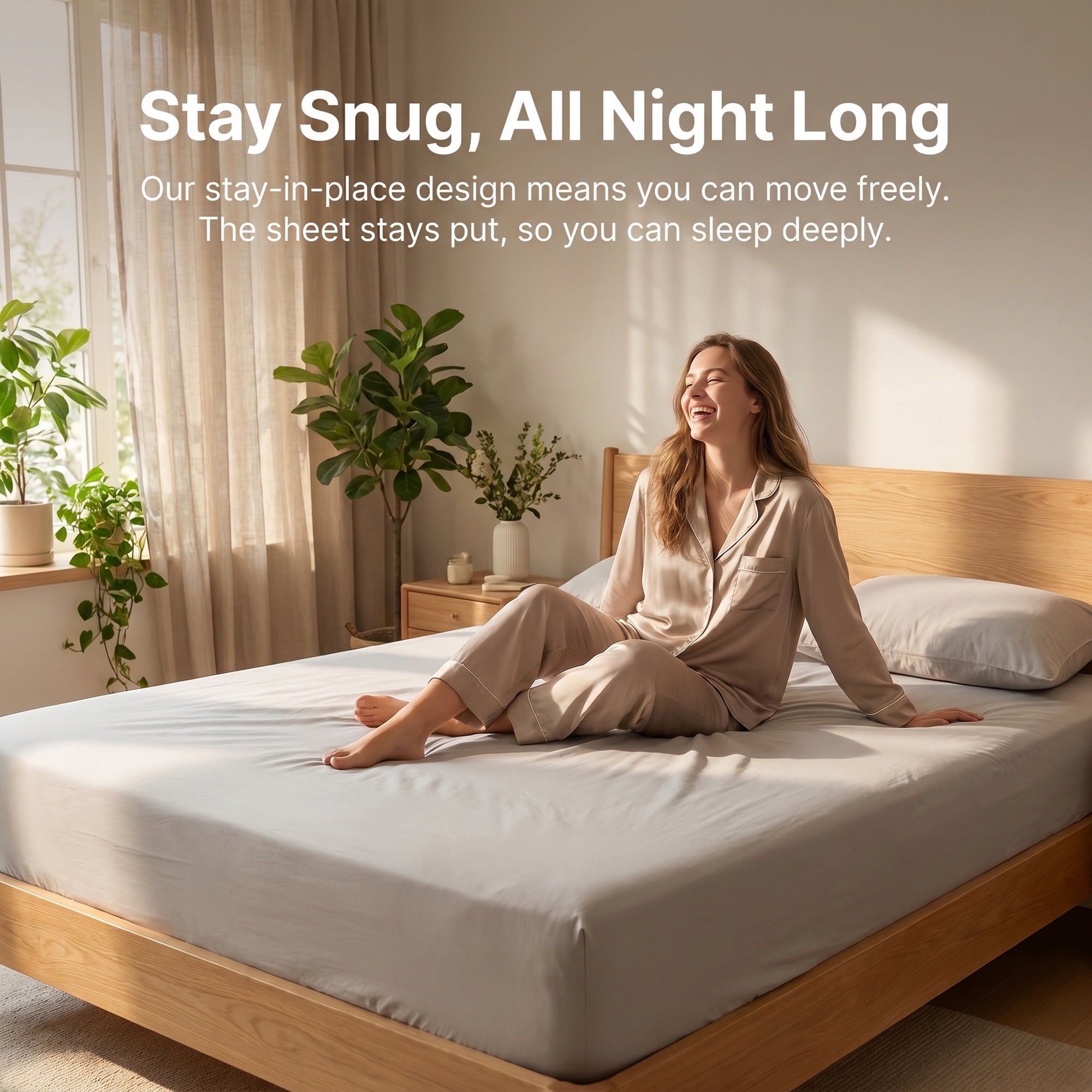 Unique Bargains Fitted Cotton Bed Sheets Breathable for All Seasons 39.0"x74.8" Grey