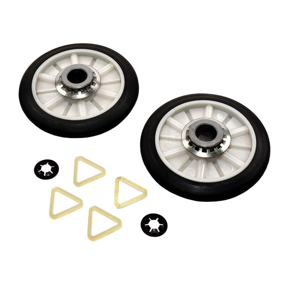 HQRP Dryer Drum Support Roller Kit Replacement for 349241T 349241 349241TVP AZAPER349241T ER349241T AH347627 AP3098345 EA347627 PS347627 337089 340352 3389901