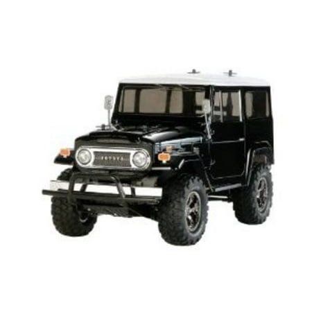 Tamiya 1/10 Rc Car Series No.564 Toyota Land Cruiser 40 Special Black Painted Body (Cc-01 Chassis)