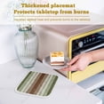 thumbnail image 6 of Sage Green Pot Holders for Kitchen Heatproof Potholder, 2 Pack Farmhouse Wood Grain Vintage Brown Striped Hot Pads Multipurpose Oven Pads Cloth Potholders Trivet for Cooking and Baking, 6 of 8