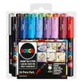 thumbnail image 1 of POSCA PC-1M Paint Marker Art Pens - 0.7mm - Starter Set of 16 in Wallet, 1 of 5