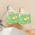 thumbnail image 6 of Eggs Green Stars Pattern Dish Towels 6 Pack Kitchen Cleaning Dish Cloths Absorbent Reuseable Cleaning Cloths 11'' x 11'', 6 of 9