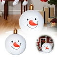thumbnail image 3 of 22 Inch Christmas Inflatable PVC Inflatable Christmas Ornament Christmas Decorated Outdoor Christmas Inflatable Decorated Xmas Holiday Decorations(Great Snowman), 3 of 4