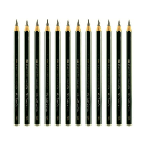 9000 Jumbo Graphite Pencils 4B (pack of 12)