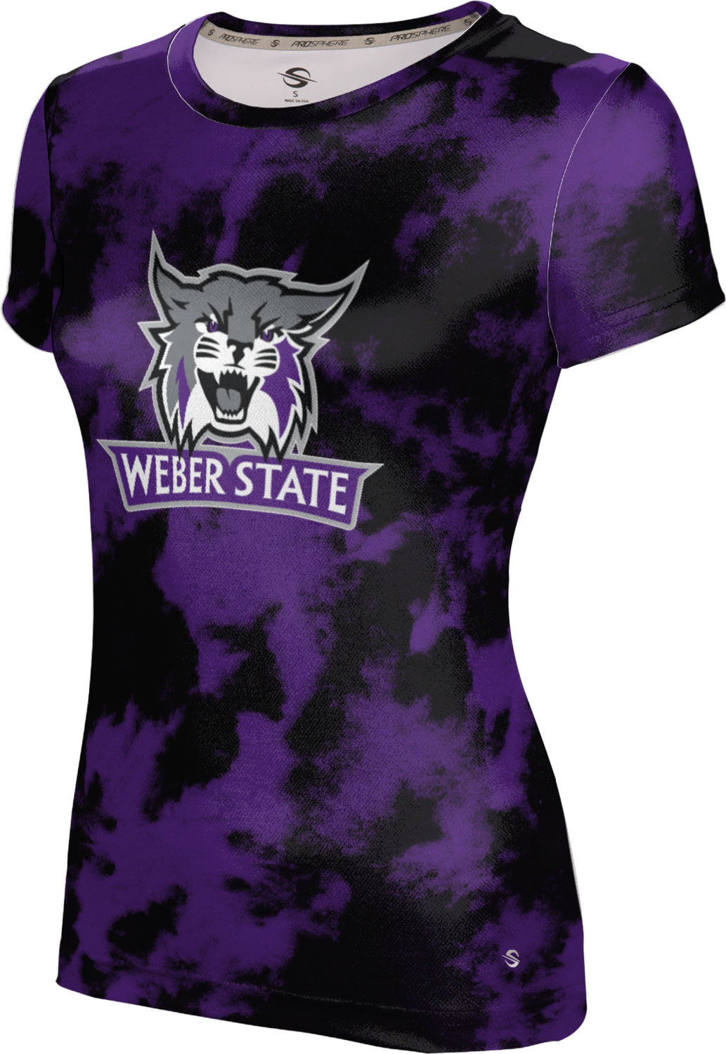 Grunge ProSphere Weber State University Girls Performance T-Shirt