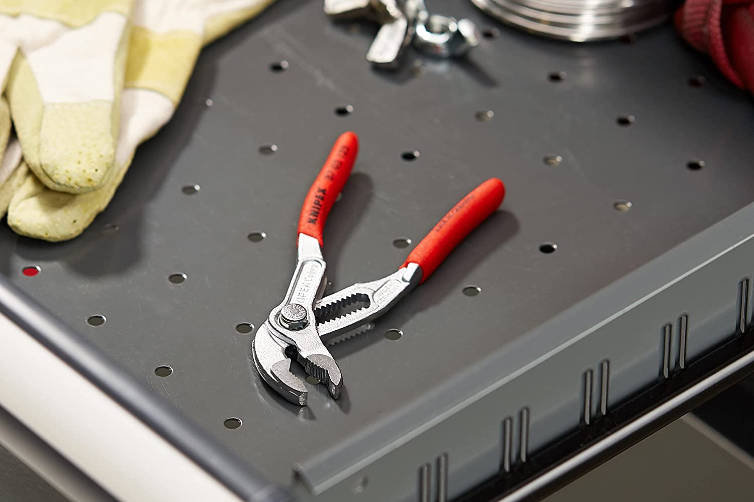 knipex 87 03 125 water pump pliers"cobra" 4,92" chrome plated