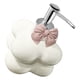 thumbnail image 2 of Cloud Press Pump Bottle Ceramic Reusable Decoration Refillable Cloud Shape Dispenser Bottle for Bathroom Colorful, 2 of 5