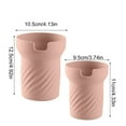 thumbnail image 3 of npkgvia Hot sale!Cup Protector,Cup Bottom Protector,,Silicone BottomSilicone Boot And Cover for Cup 40 Oz/30 Oz Accessories Sleeve Bottom Protector for .0 FlowState/ Tumbler,Purple 2, 3 of 3