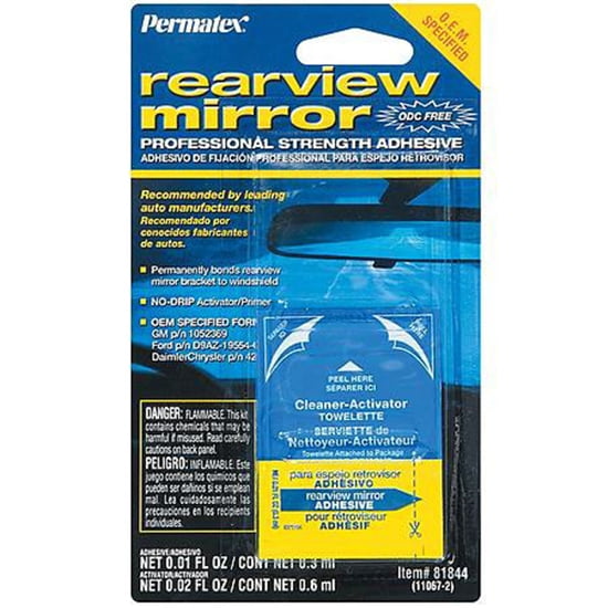 Rear View Mirror Glue