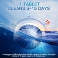 thumbnail image 4 of Vacplus Automatic Toilet Bowl Cleaner Tablets, Drop-In Tank Cleaner for Bathroom, Prevent Stains & Deodorize, Long-Lasting Cleaning Tabs, Easy-Use Freshener for Bowl & Tank, 12 Pack, 4 of 8