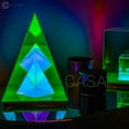 thumbnail image 4 of Infinity Pyramid - Infinite Modern Lighting. Multicolor Acrylic Reflective Finish, Table Lamp., 4 of 8