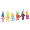 6pcs Retro Cartoon Lucky Troll Doll Toy for Cake/Pencil Topper