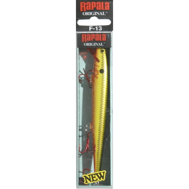 Rapala Original Floater 13 Bleeding Hot Olive, Size- 5.25) Multi ...