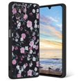 thumbnail image 1 of Compatible with Samsung Galaxy A12 Phone Case, Pink-Flowers-2 Case Men Women, Flexible Silicone Shockproof Case for Samsung Galaxy A12, 1 of 1