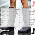 thumbnail image 6 of FRSASU Women's Knee‑High Waterproof Rain Boots Tassel Decor Matte Tall Boots Non‑Slip Sole for Rainy Days & Daily Wear Black, 6 of 8