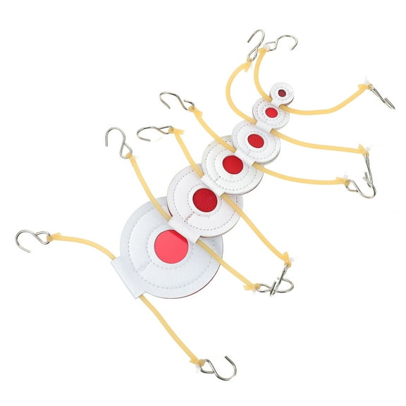 Moluckfu Slingshots Targets 1 Set Super Fiber for Outdoor Shooting 2.4x2.4in