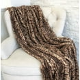 thumbnail image 2 of Plutus Jungle Cat Faux Fur Luxury Throw Throw 36W x 60L, 2 of 2