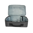 thumbnail image 2 of Bag Portable Grey Projector Storage Bag Case Universal Carrying Bag Travel Storage Organizer for Projectors and Accessories, 2 of 7