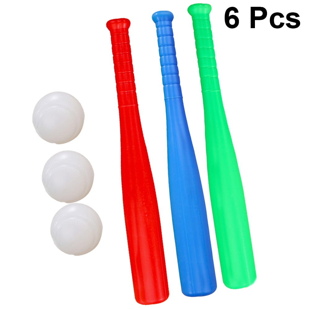 Aoneky Min Foam Baseball Bat and Ball for Toddler Indoor Soft Super Safe T Ball Bat Toys Set for Kids Age 1 Years Old Best Gift for Children 11.8 inch 