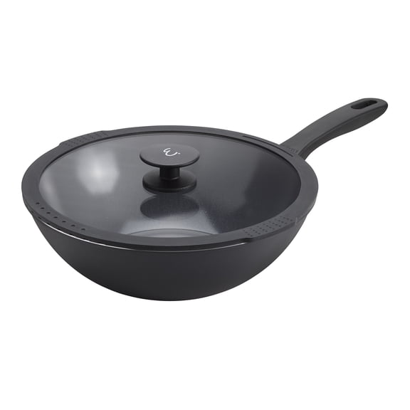 Henckels Nola 11-inch Aluminum Ceramic Nonstick Wok with Lid