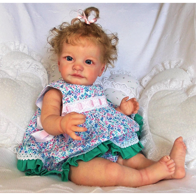 60CM Reborn Toddler Dolls Hand Painted Real Life Baby Doll Princess