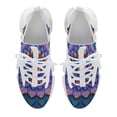 thumbnail image 5 of Purple Blue Mandala Pattern Walking Shoes for Men Woman Lightweight Tennis Fashion Elastic Sports Shoes Cushion Basketball Shoes, 5 of 7