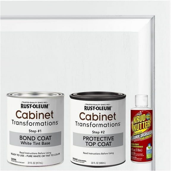 Rust-Oleum Cabinet Transformations Kit, Pure White, Satin - 392915