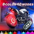 thumbnail image 2 of SharkTRUE High-Brightness, Multifunctional Waterproof RGB 8-Color LED Light with USB Charging for Drones, Motorcycles, and More, 2 of 8