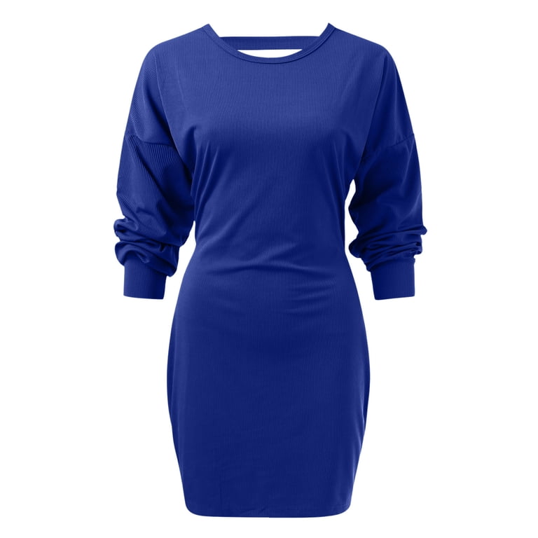 backless sweatshirt dress xxxiticat Women's High Neck Sweater Dress Long Sleeve Backless Cut Out See Through Cable Knitted Turtleneck Sweaters(AP,S) Apriot at Amazon Women's Clothing store