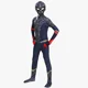 thumbnail image 2 of Disfraz de araña negra increíble para cosplay, disfraz de Spiderman Zentai, traje de superhéroe de licra, regalo de Halloween para niños., 2 of 5